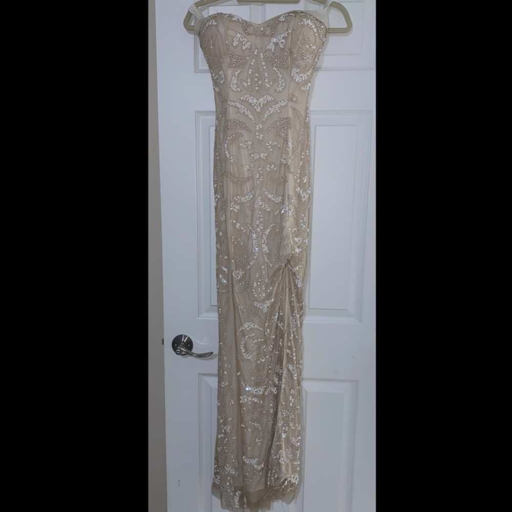Maxi Beaded Gown